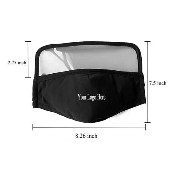 Cotton Mask with Eyes Shield