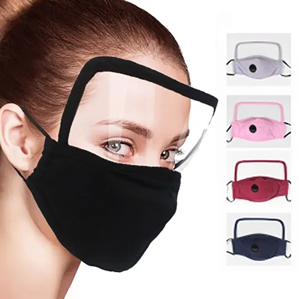 Cotton Mask with Eyes Shield