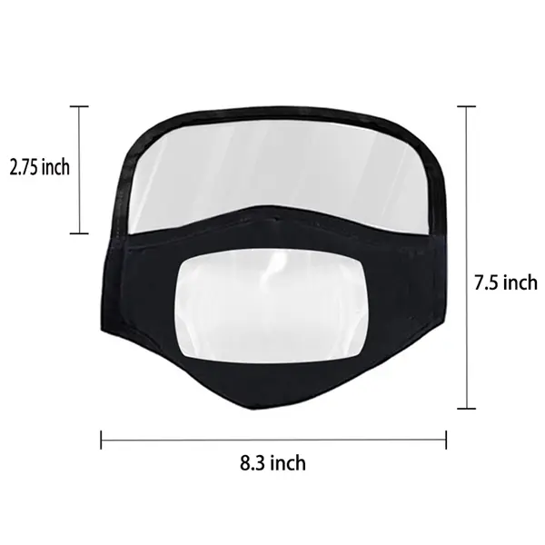 Unisex Visible Face Mask