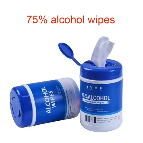 100pcs 75% Alcohol Wet Wipes