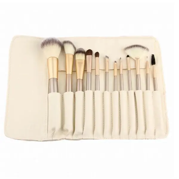 12 Pcs Makeup Brush Set With Bag