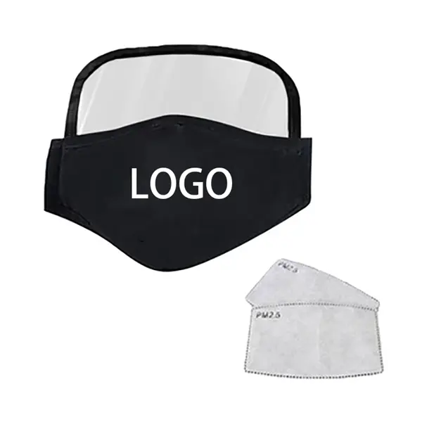 Mask With Clearly Eyeshade