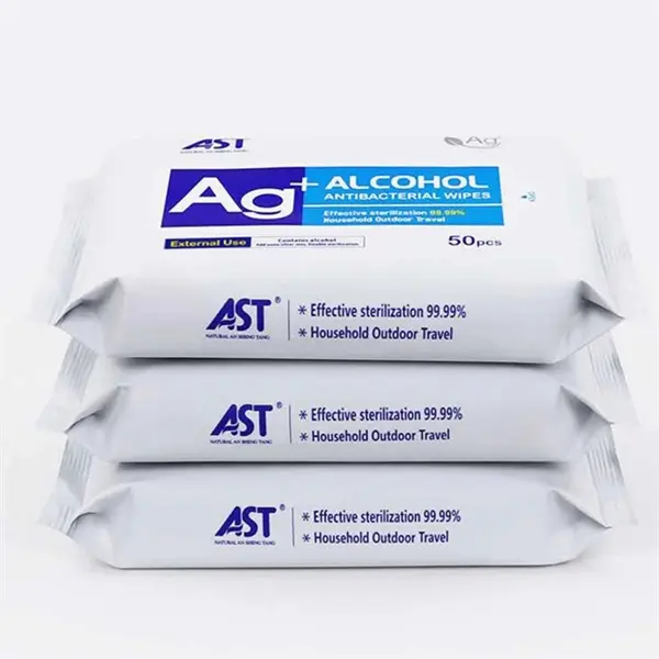 50ply 75% disinfectant/antiseptic wipes