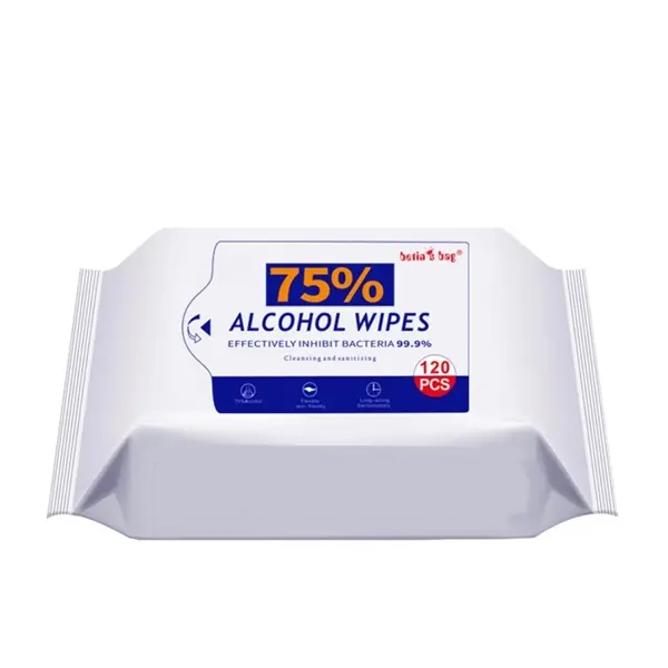 120 Piecesl Mini 75% Alcohol Wipes