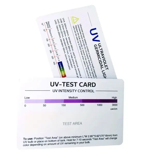 UV Test Card