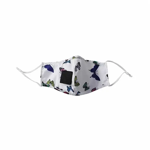 Mask with Straw Hole