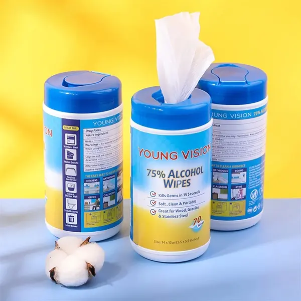 70 Pieces Barrel Alcohol Wipes