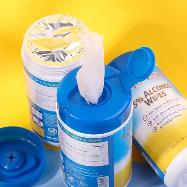 70 Pieces Barrel Alcohol Wipes