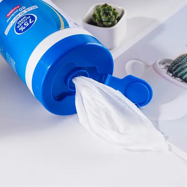 80 Pieces Barrel Alcohol Wipes