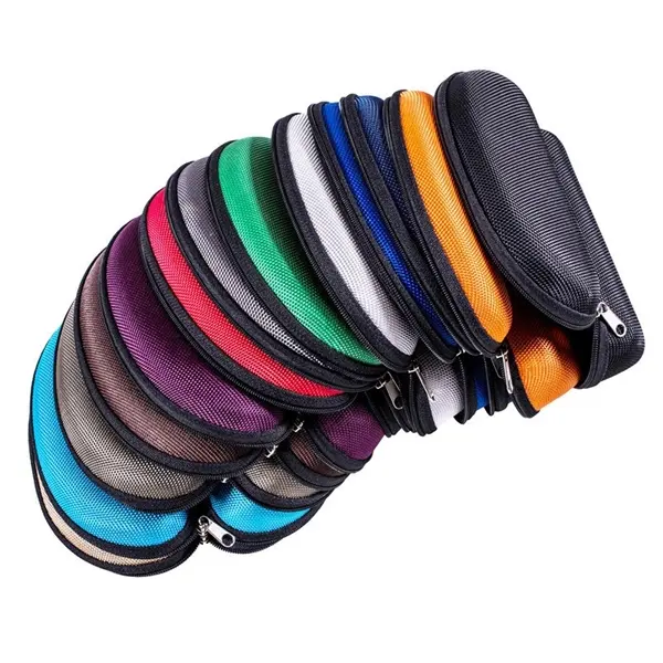 Portable Travel Zipper Eyeglasses Case With Hook