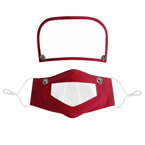 2 in 1 Mask With Button Eye Mask