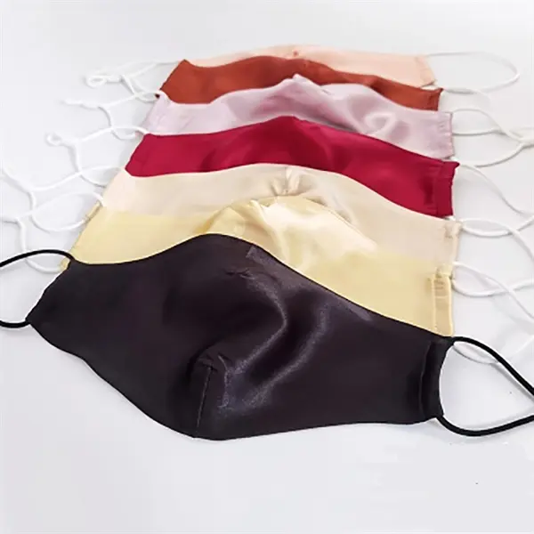 Adjusting Fashion Mulberry Silk Mask UPF50+