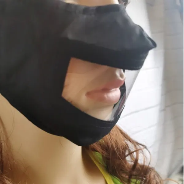 Dustproof Deaf Mute Cotton Transparent Mask
