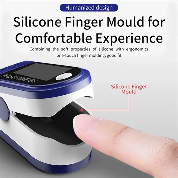 Custom Fingertip Pulse Oximeter with Logo (FDA Approved)
