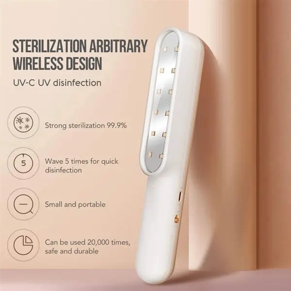 UV-C LED Sterilizer Wand Portable UV sanitizer Wand Disinfec