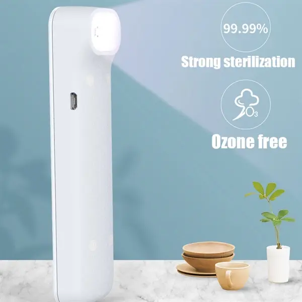 Portable UV-C Sanitizer Wand With Rechargeable Battery