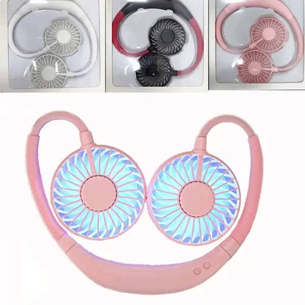 Rechargeable Hanging Neck Fan