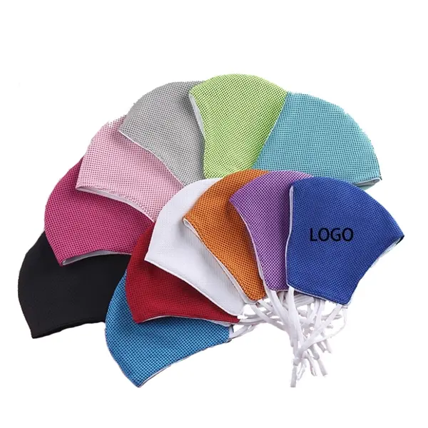 Outdoor cycling in summer, cold ice silk shading, light