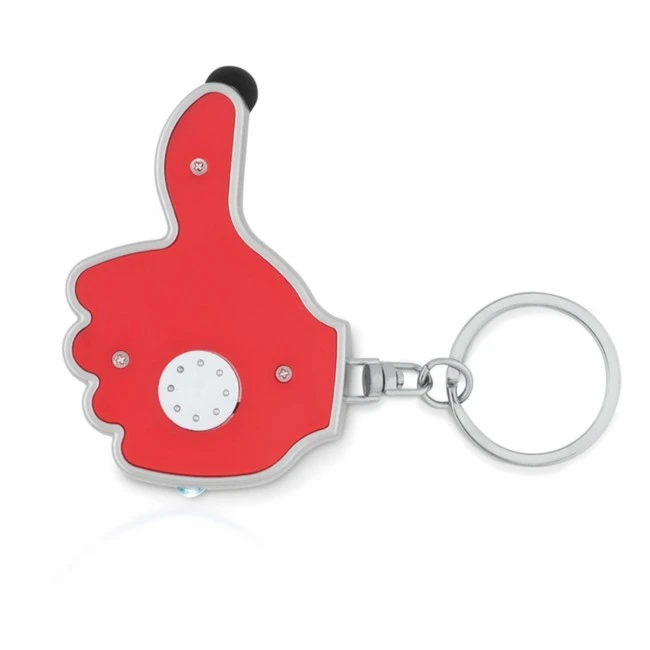 Thumbs Up Led Light Keyring