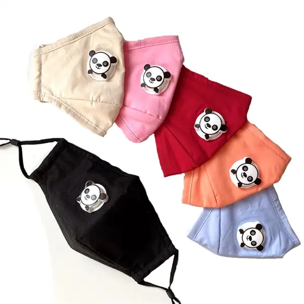 Children's pure cotton breathing valve dust - proof respirat