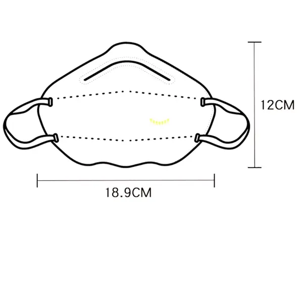 Children's pure cotton breathing valve dust - proof respirat