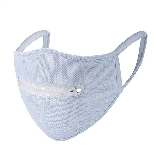 Reusable Protective Shields Zipper Mask