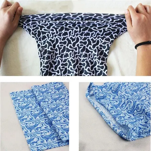Printed Mask Tube Neck Gaiter