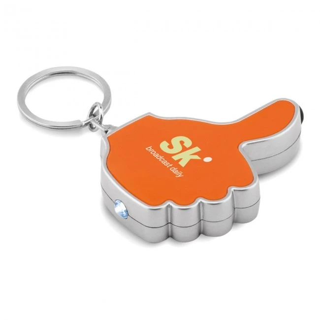 Thumbs Up Led Light Keyring