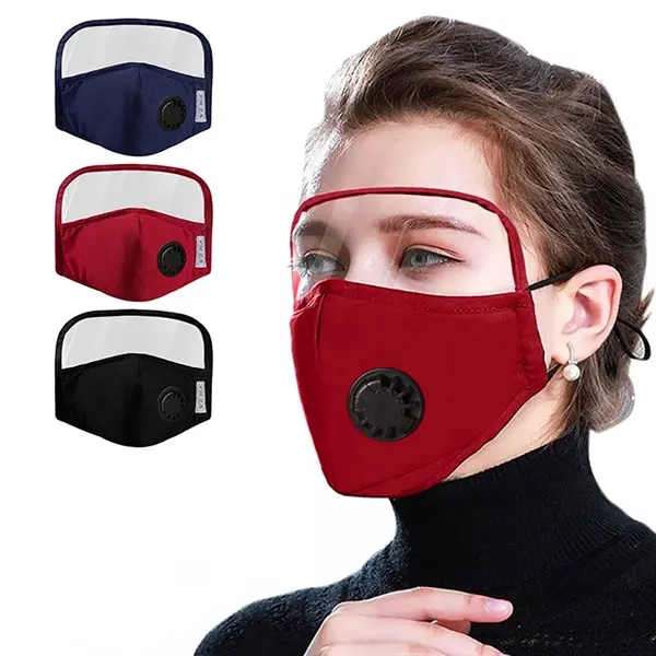 Face Mask with Eye Shield