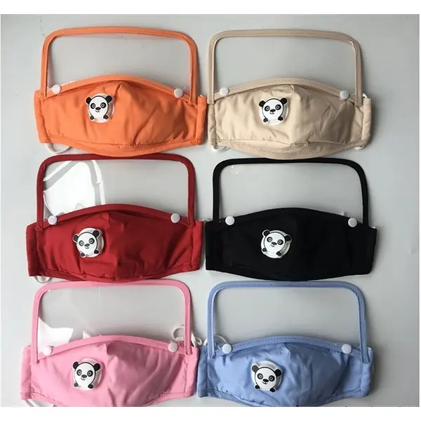 Removable protective one-piece mask