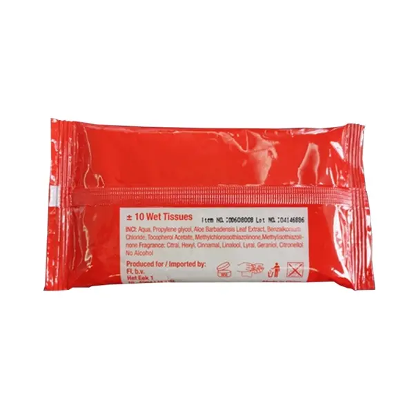 Antibacterial Wet Wipes 10 pcs in Bag
