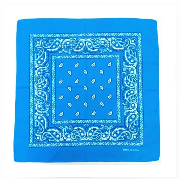 Custom Bandana – 22" x 22", Full Logo Print Available