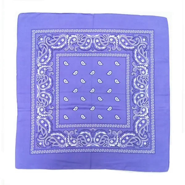 Custom Bandana – 22" x 22", Full Logo Print Available