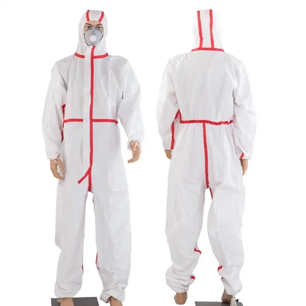 Disposable Coverall Gown With Hat