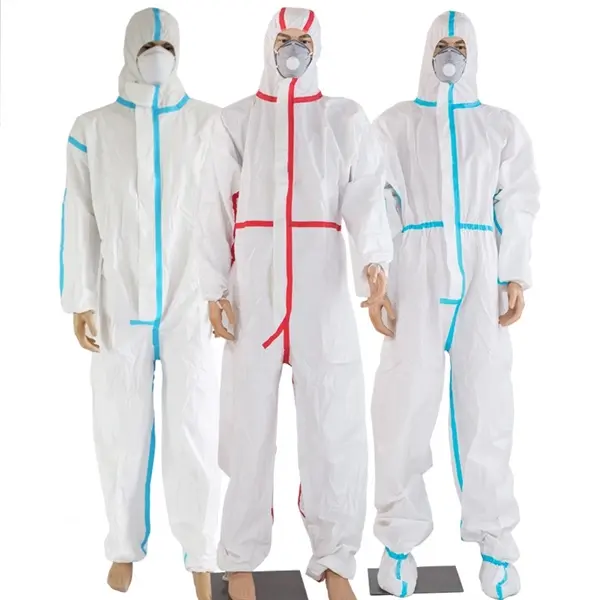 Disposable Coverall Gown With Hat