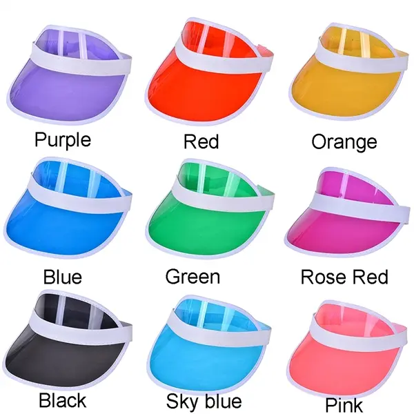 Adult Size Plastic Visor Cap