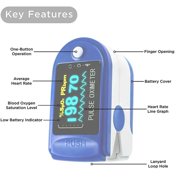 Fingertip Type Digital Pulse Oximeter