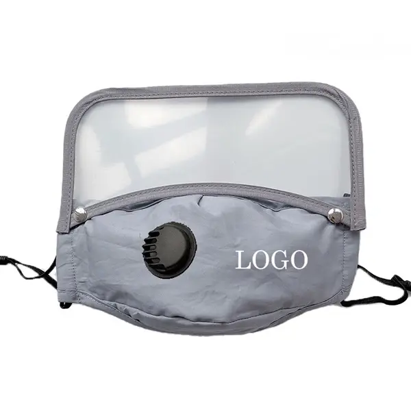 Adult Cotton Mask With Detachable Eye Shield