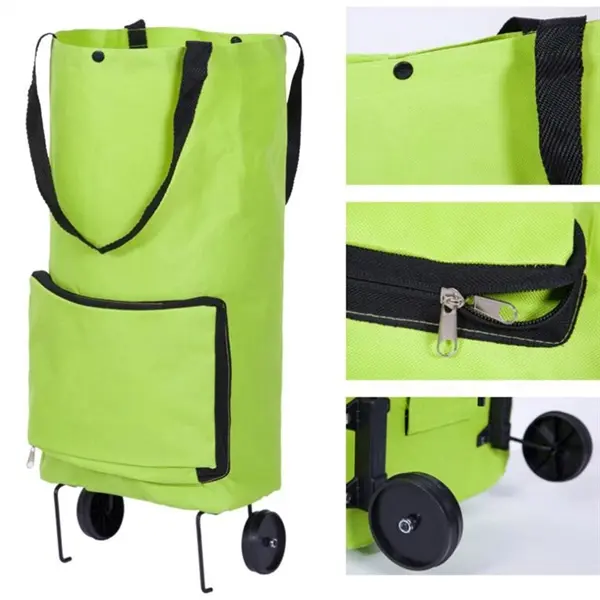 Folding Shopping Trolley Bags with Wheels
