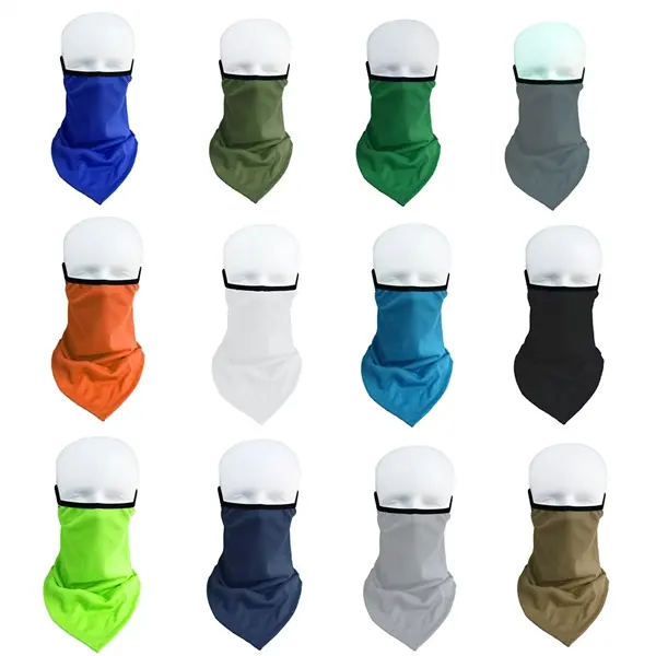 Triangle Neck Gaiter Earhook Mask