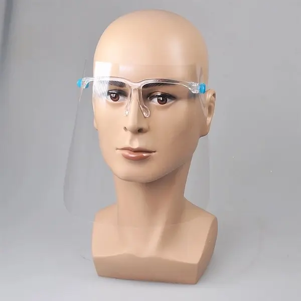 Face Shield with Glass Frame Eye Visor