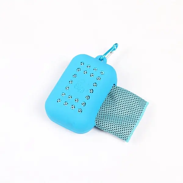 Cooling Towels/Scarves in sillicon case