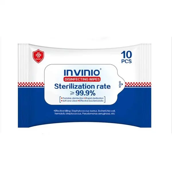 10 PCS 75% Alcohol Antiseptic Wipe