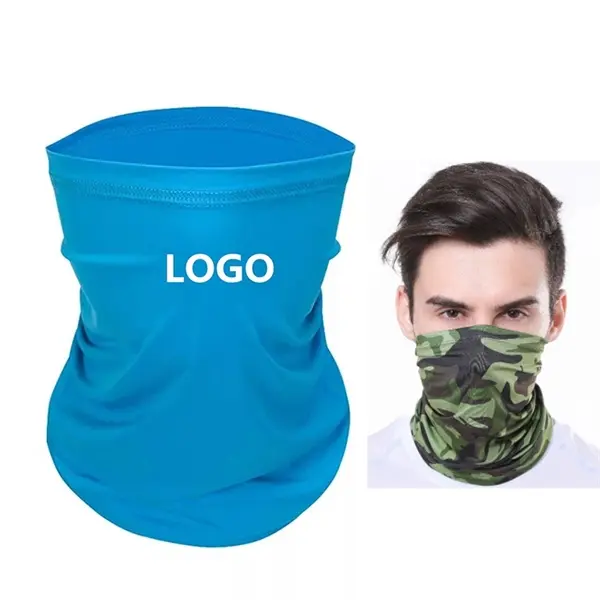 Custom Cooling Neck Gaiter – Full-Print, Breathable, Multi-Use Polyester Wrap