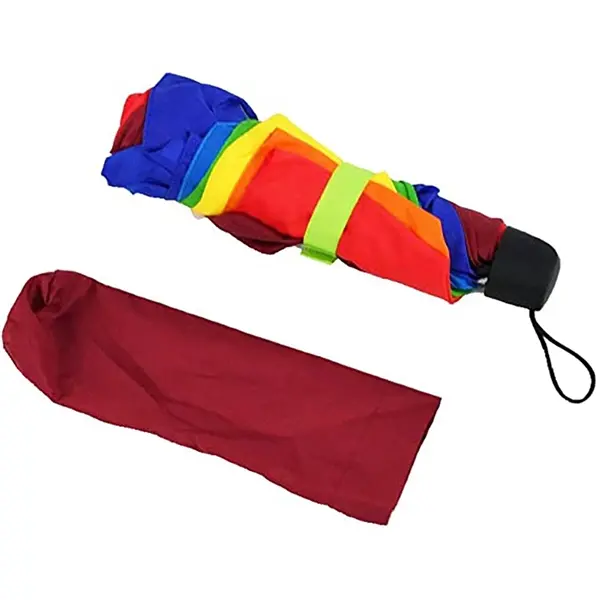 Folding Rainbow Umbrella