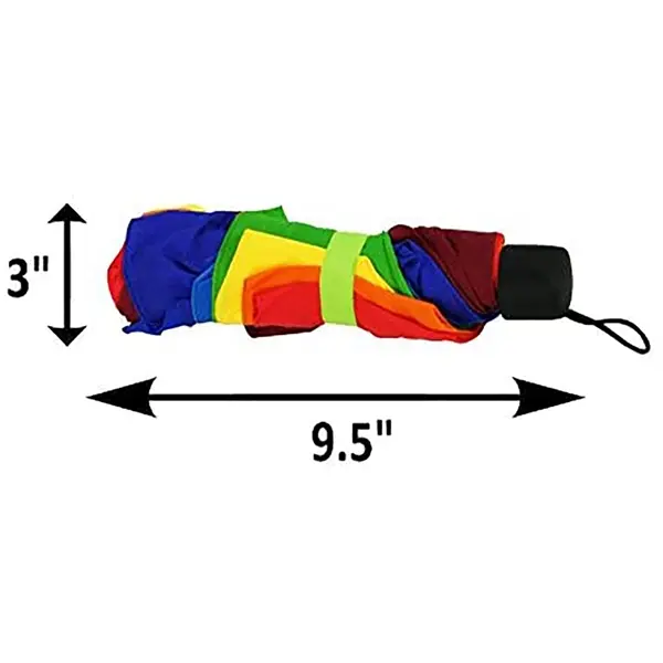 Folding Rainbow Umbrella