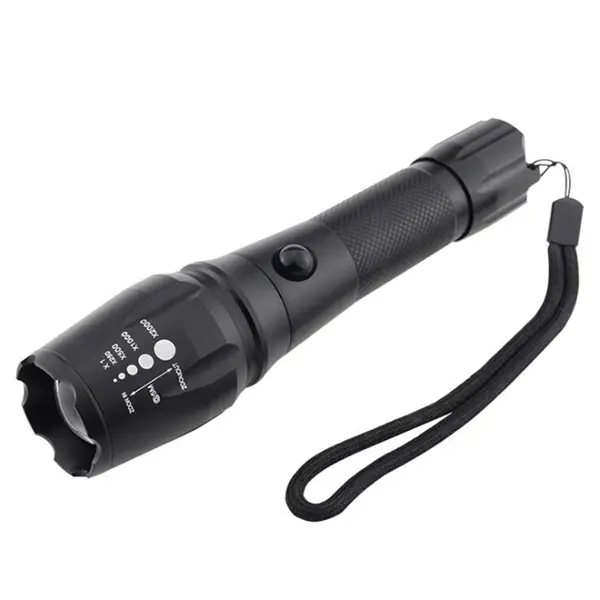 Rechargeable Portable Torch light with Battery & Charger
