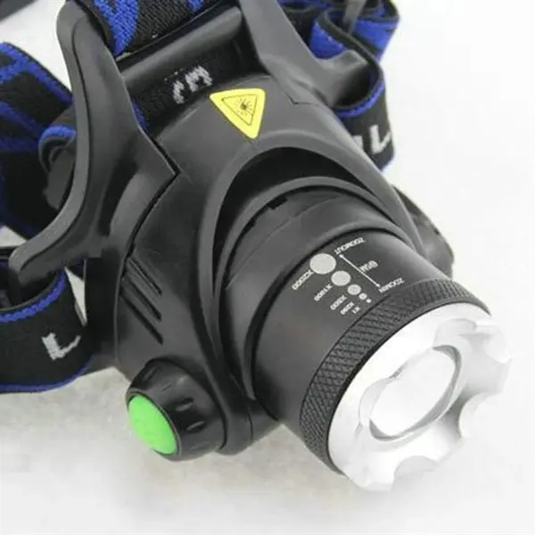 Rechargeable Headlamp with Battery & Charger
