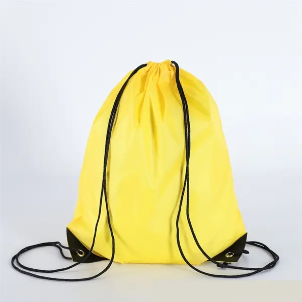 Oxford fabric waterproof basketball drawstring bag