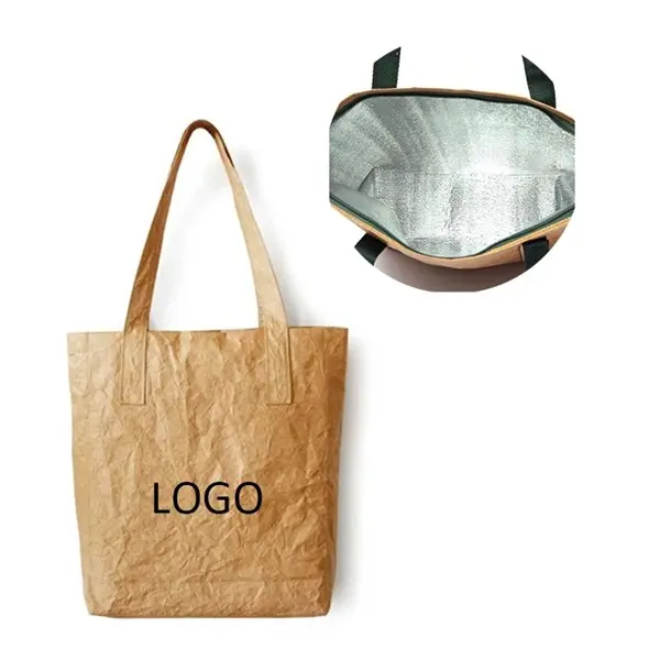 Insulated Recycled Shopping Tote